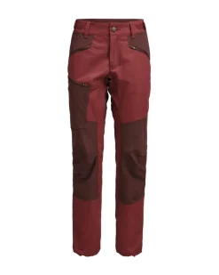 Lundhags Women's Makke Light Pant Rosewood/burgundy