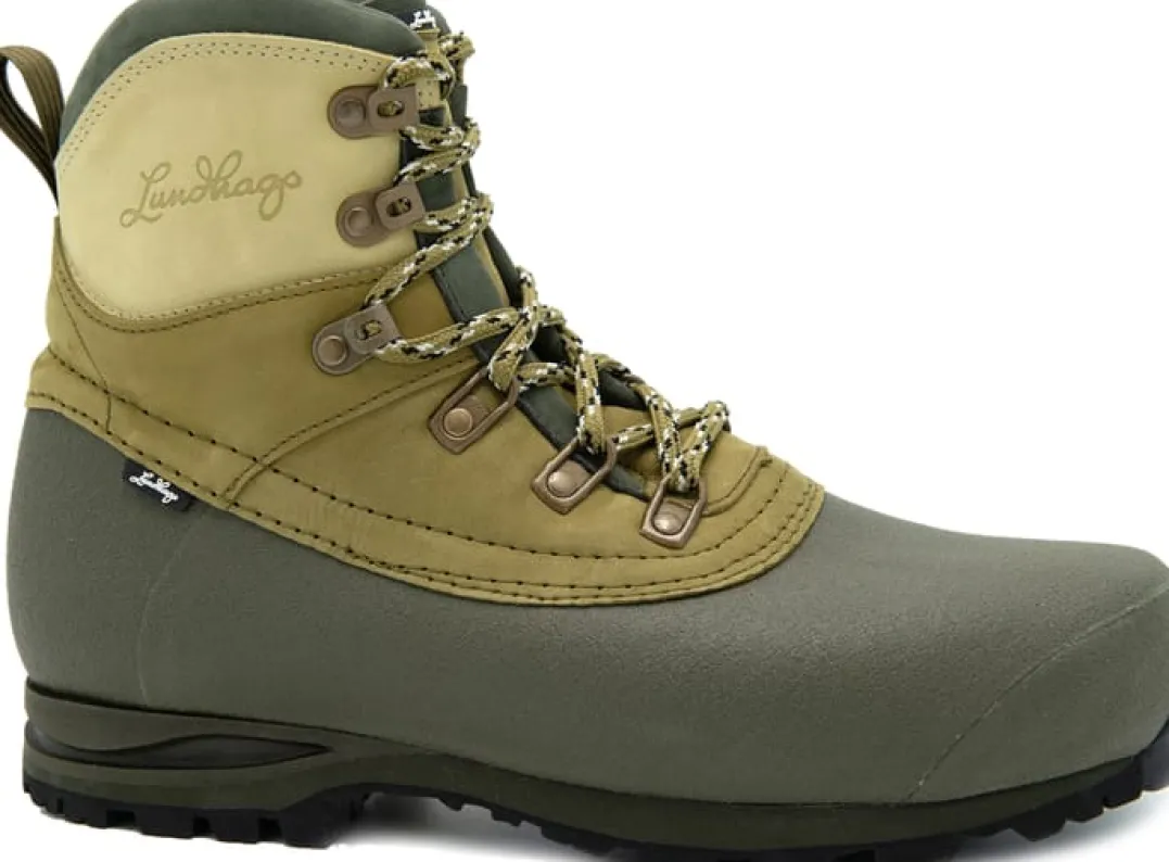 Lundhags Women's Padje Light Trekking Boot Mid Olive/straw