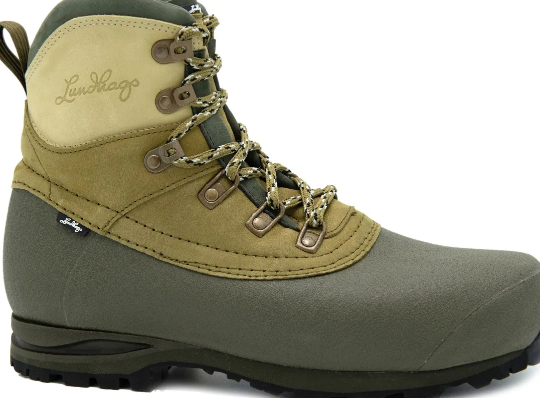 Lundhags Women's Padje Light Trekking Boot Mid Olive/straw
