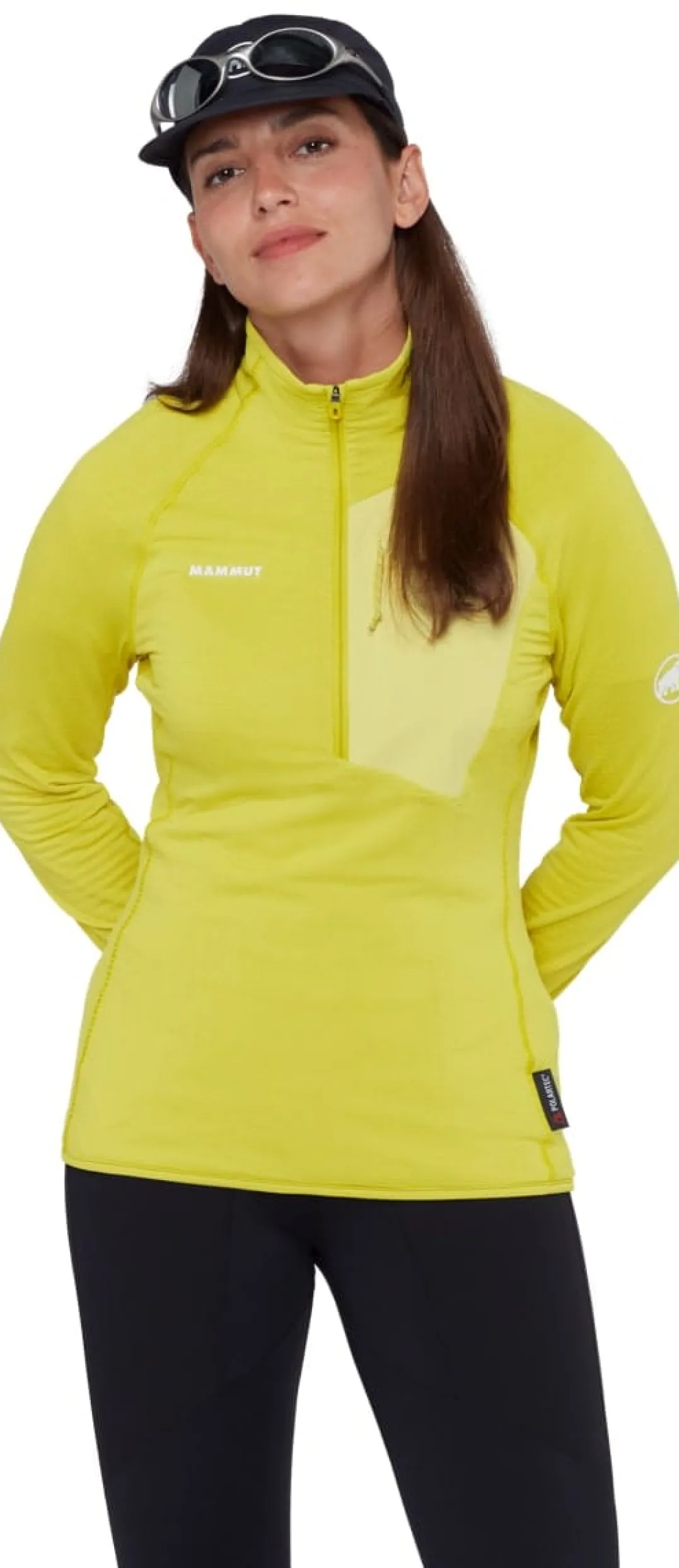 Mammut Aenergy Light Ml Half Zip Pull Women Acacia-holunder