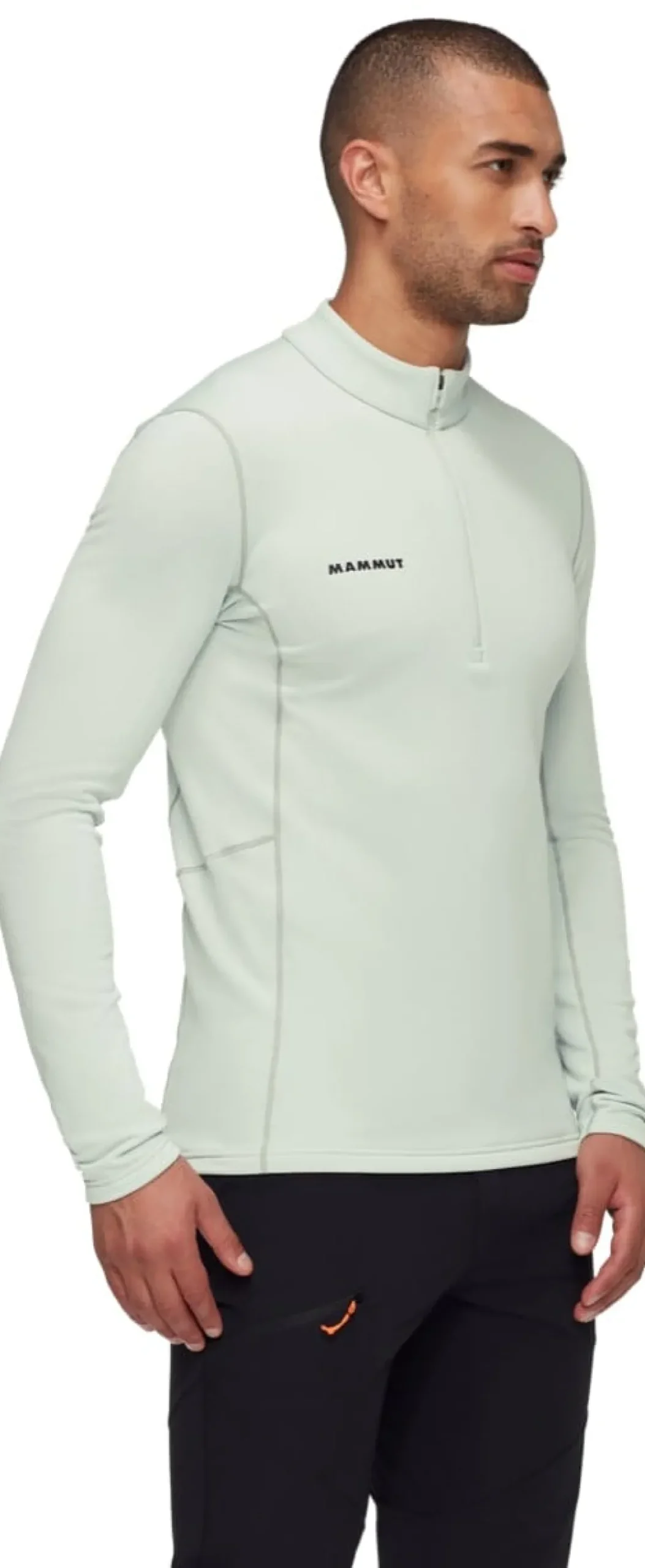 Mammut Aenergy ML Half Zip Pull Men Silver Sage