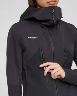 Mammut Aenergy Pro SO Hybrid Hooded Jacket Women Black