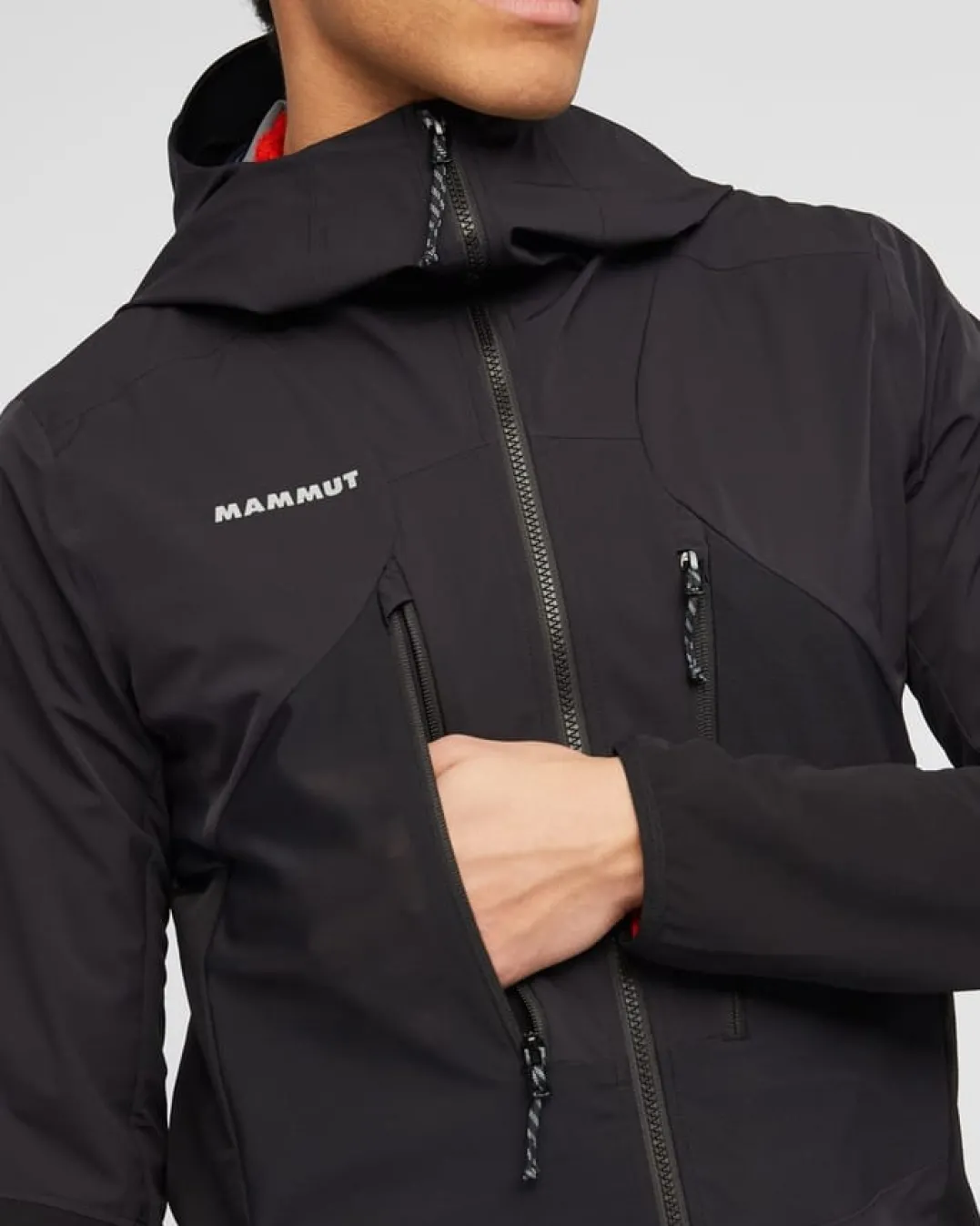 Mammut Aenergy Pro SO Hybrid Hooded Jacket Men Black