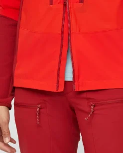 Mammut Aenergy Pro SO Hybrid Hooded Jacket Men Mammut Red-dark Mammut Red