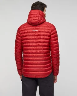 Mammut Albula In Hooded Jacket Men Dark Mammut Red