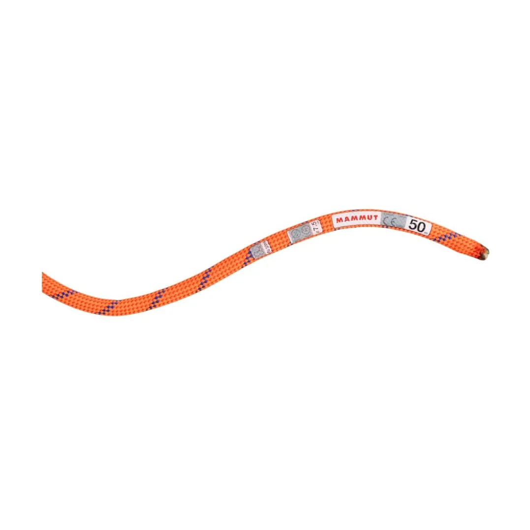 Mammut 7.5 Alpine Sender Dry Rope 50m Fire-blue