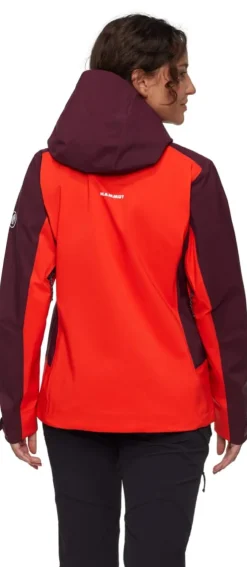 Mammut Alto Guide Hs Hooded Jacket Women Mammut Red-vin