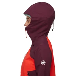 Mammut Alto Guide Hs Hooded Jacket Women Mammut Red-vin