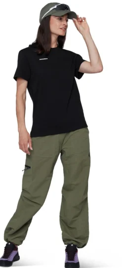 Mammut Base T-Shirt Women Mini Logo Black