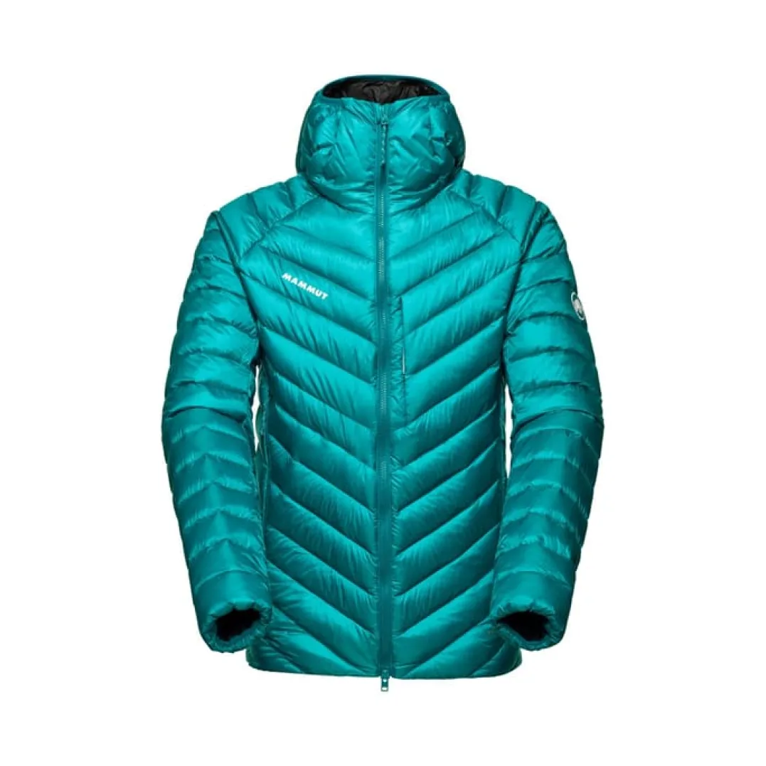 Mammut Broad Peak In Hooded Jacket Men Deep Teal-black