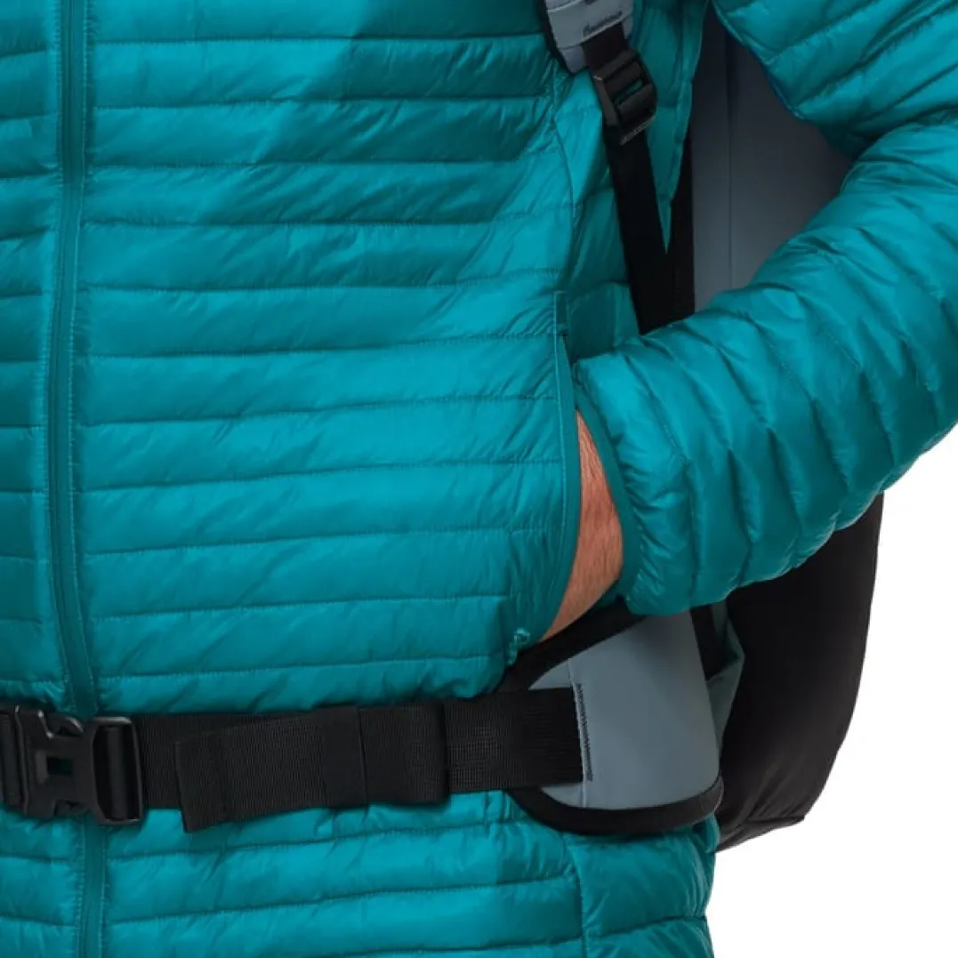 Mammut Broad Peak Light In Hooded Jacket Men Deep Teal