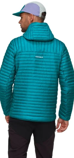 Mammut Broad Peak Light In Hooded Jacket Men Deep Teal