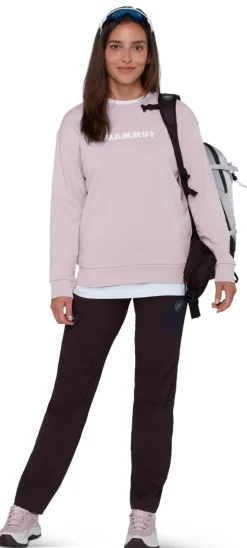 Mammut Core ML Crew Neck Women Logo Alpine Calamint