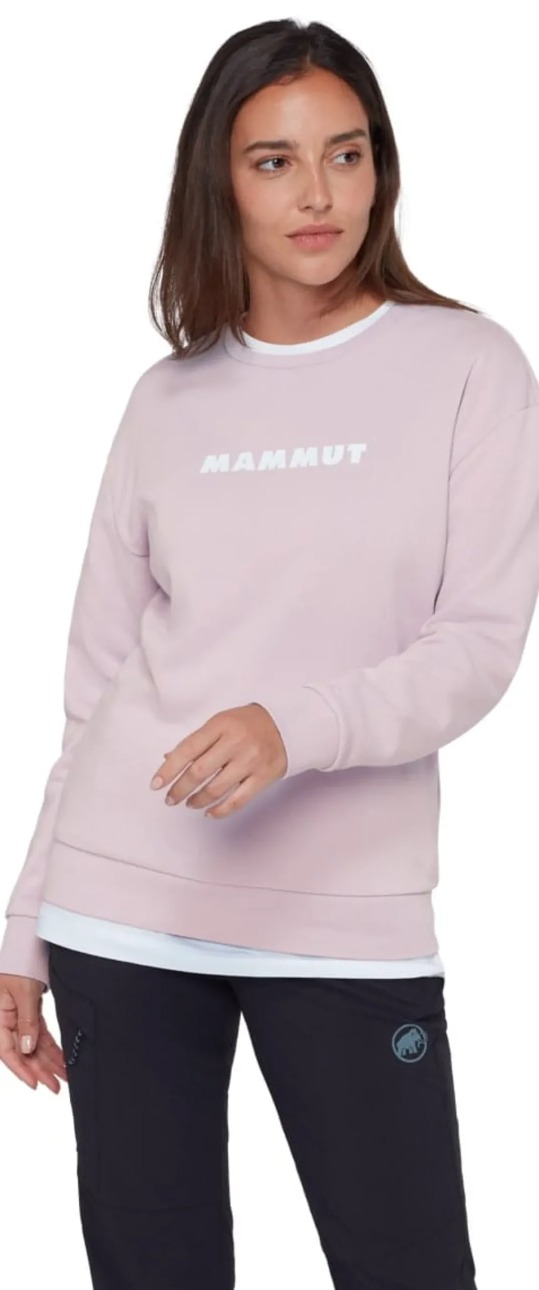 Mammut Core ML Crew Neck Women Logo Alpine Calamint