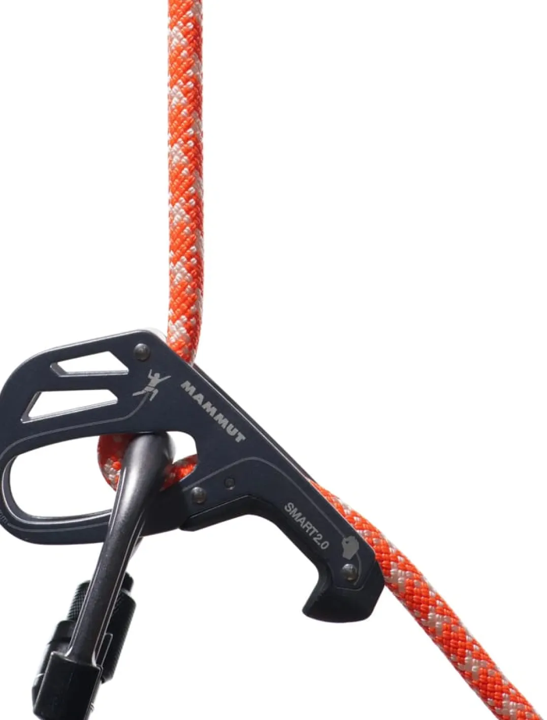 Mammut 9.5 Crag Classic Rope 50m Vibrant Orange-white
