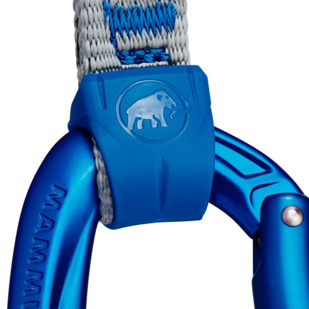 Mammut Crag Keylock 10 Cm Indicator 6-Pack Quickdraws Straight Gate/Bent Gate Key Lock