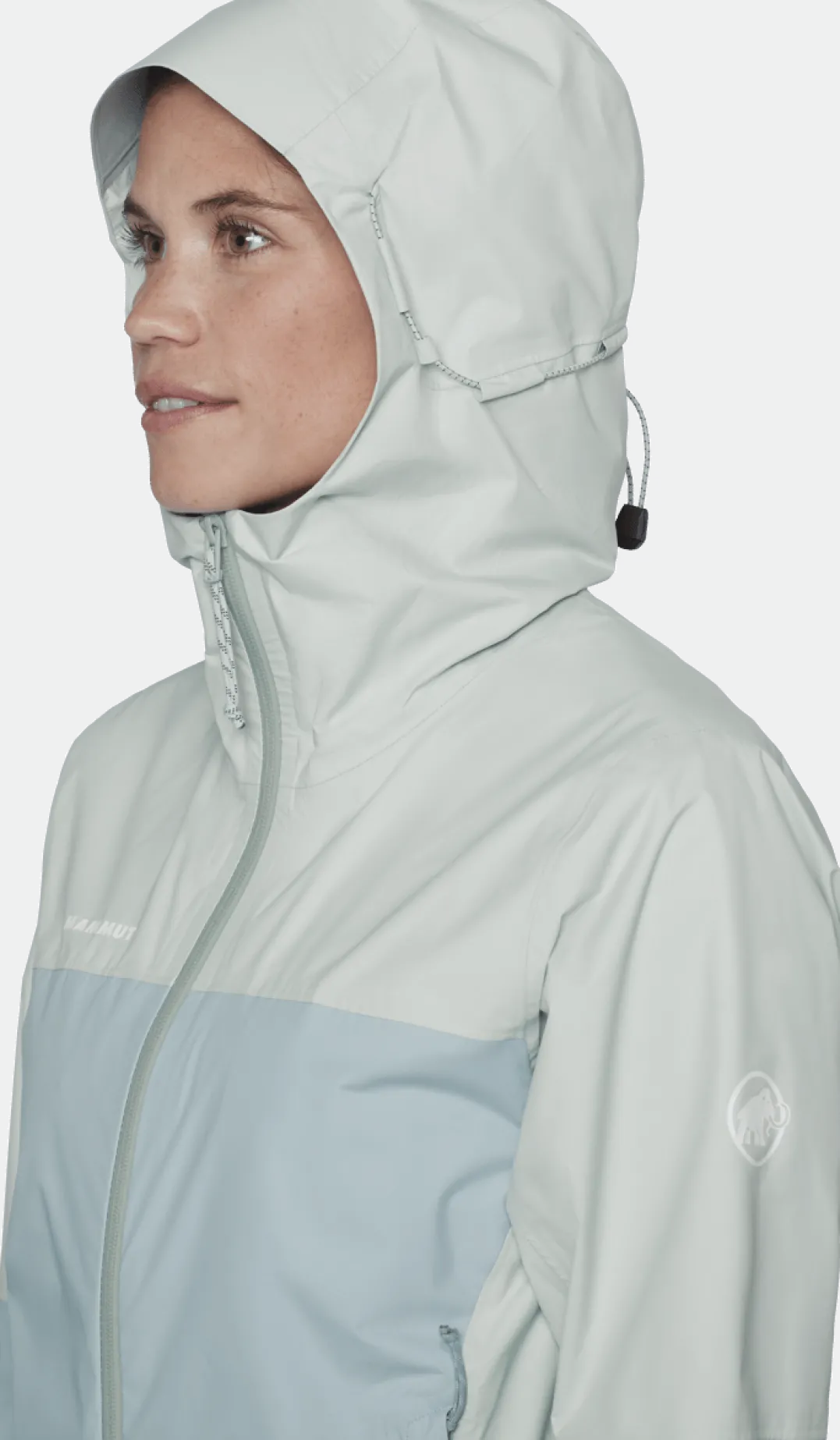 Mammut Ducan Hs Hooded Jacket Women Silver Sage-nebla