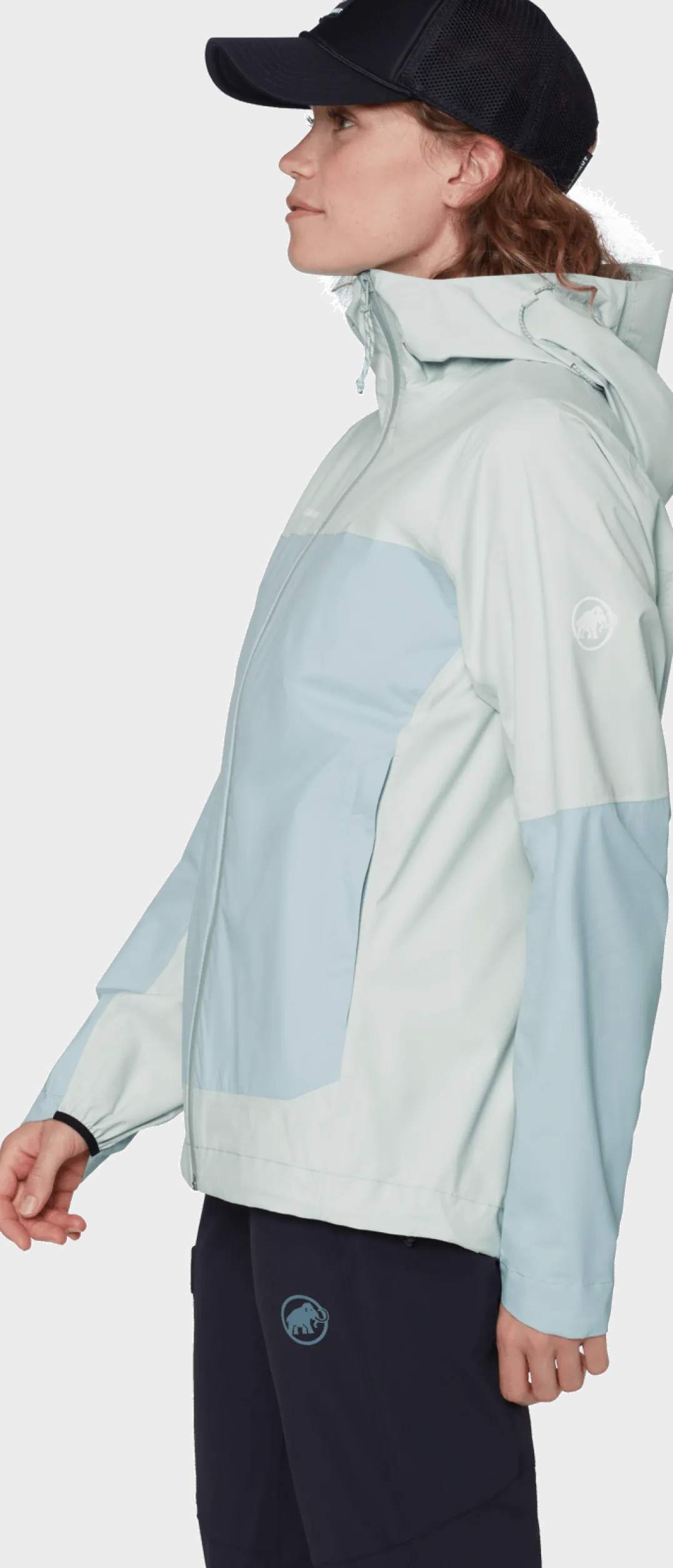 Mammut Ducan Hs Hooded Jacket Women Silver Sage-nebla