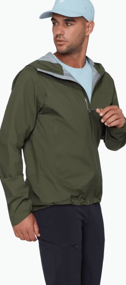 Mammut Ducan HS Hooded Jacket Men Dark Marsh
