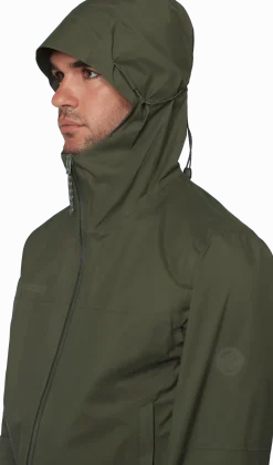 Mammut Ducan HS Hooded Jacket Men Dark Marsh