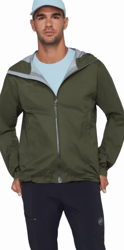 Mammut Ducan HS Hooded Jacket Men Dark Marsh