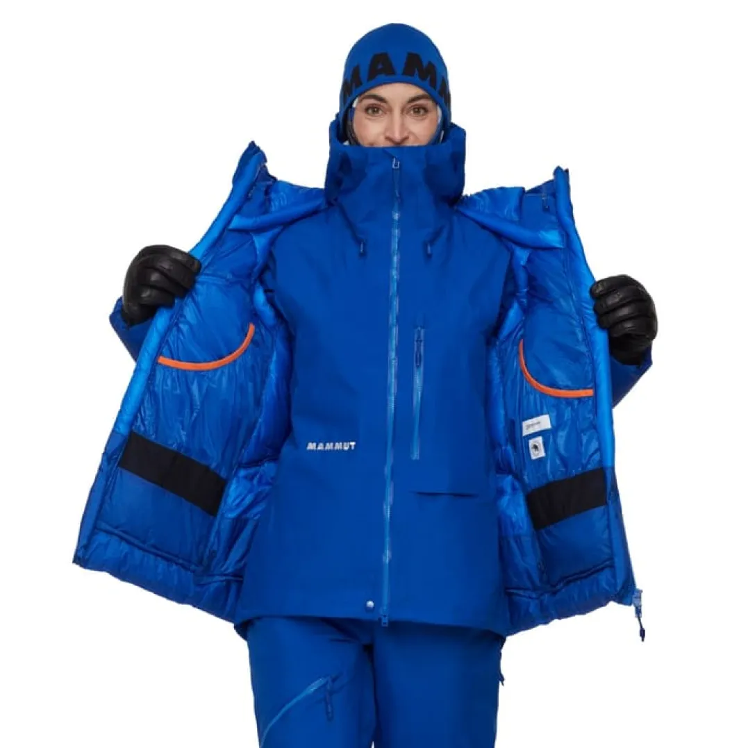 Mammut Eiger Nordwand Advanced Down In Hooded Jacket Women Eiger Blue