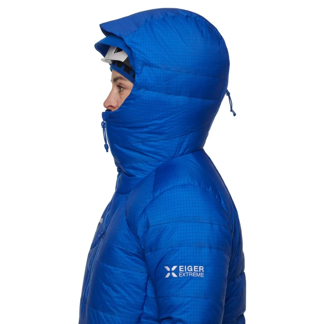 Mammut Eiger Nordwand Advanced Down In Hooded Jacket Women Eiger Blue