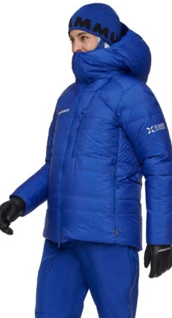 Mammut Eiger Nordwand Advanced Down In Hooded Jacket Women Eiger Blue