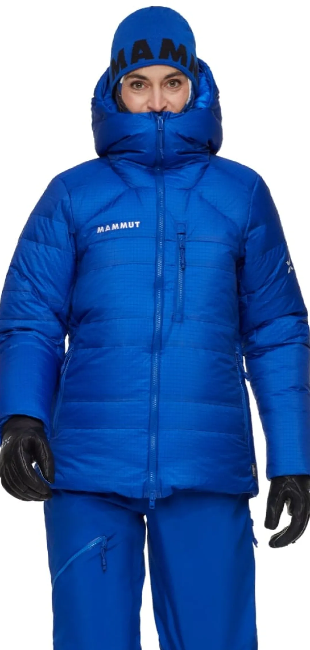 Mammut Eiger Nordwand Advanced Down In Hooded Jacket Women Eiger Blue
