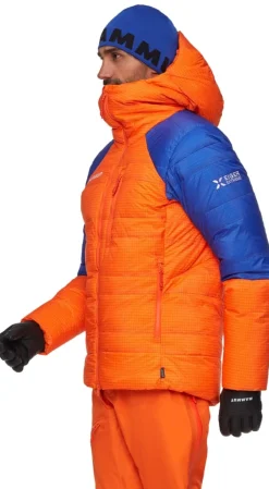 Mammut Eiger Nordwand Advanced Down In Hooded Jacket Men Eiger Orange-eiger Blue