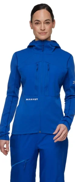 Mammut Eiger Nordwand Advanced Ml Hooded Jacket Women Eiger Blue
