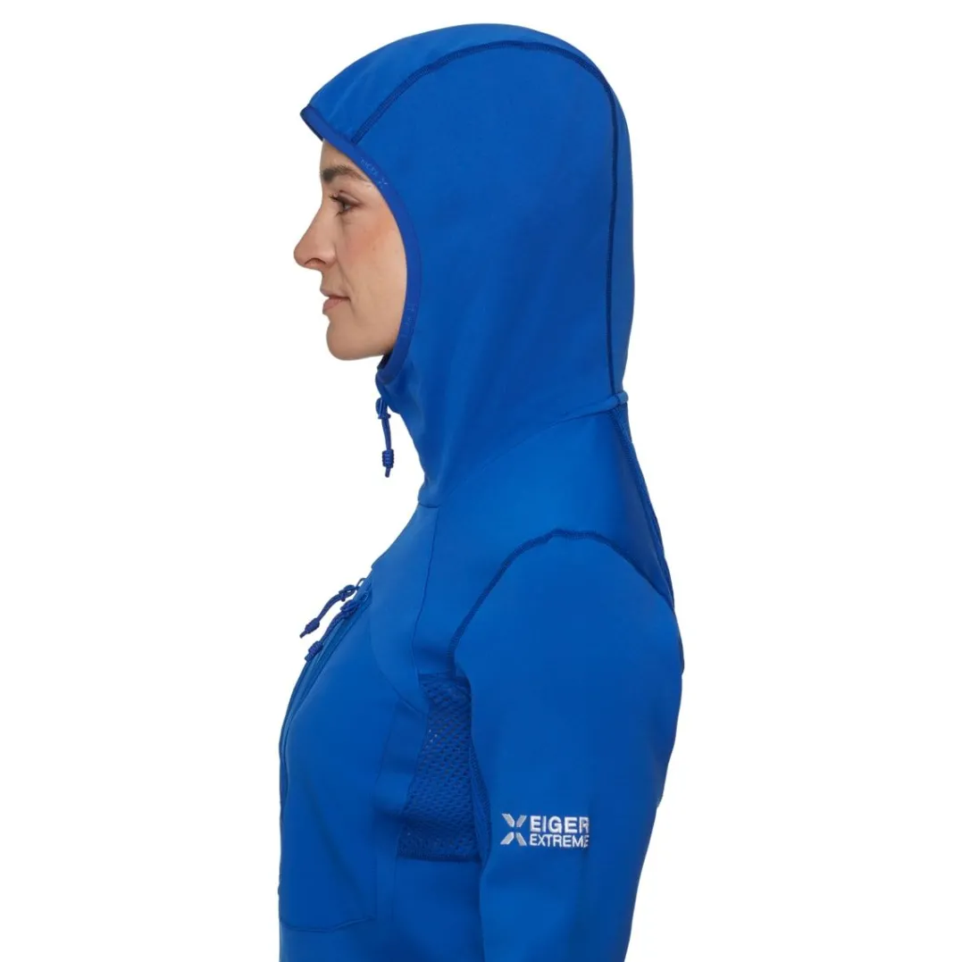 Mammut Eiger Nordwand Advanced Ml Hooded Jacket Women Eiger Blue