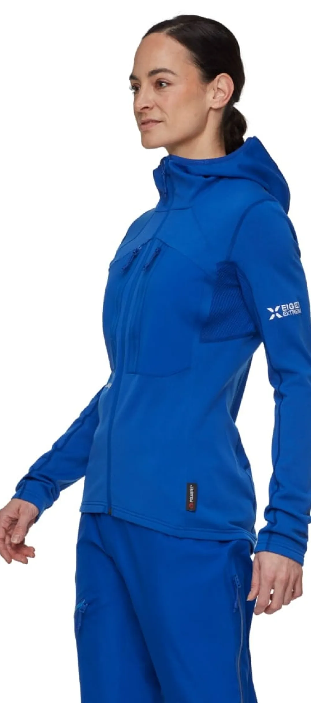 Mammut Eiger Nordwand Advanced Ml Hooded Jacket Women Eiger Blue
