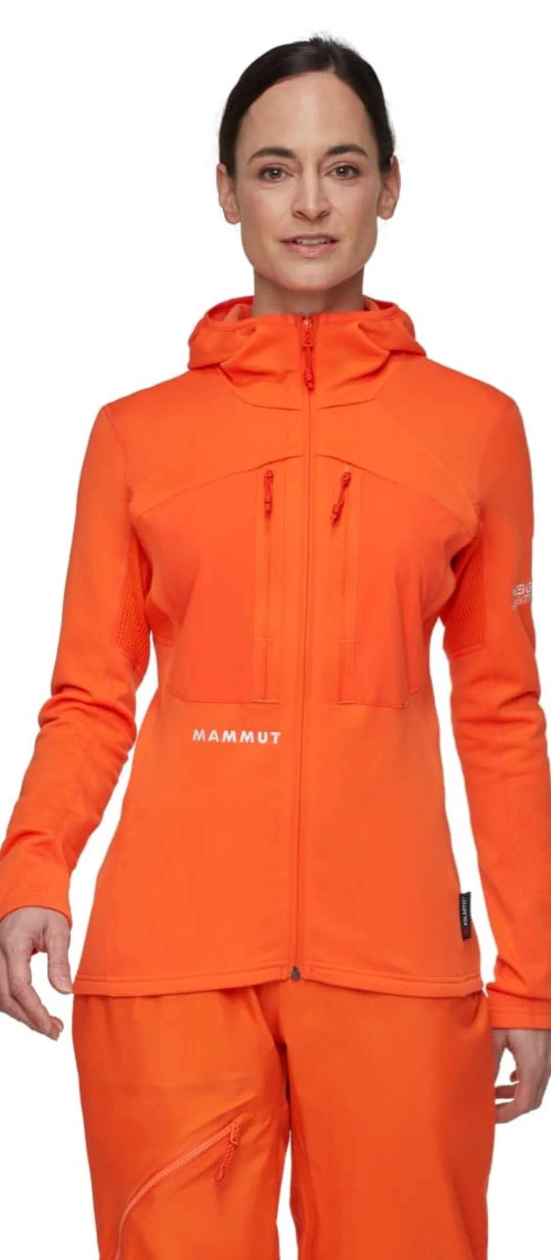 Mammut Eiger Nordwand Advanced Ml Hooded Jacket Women Eiger Orange
