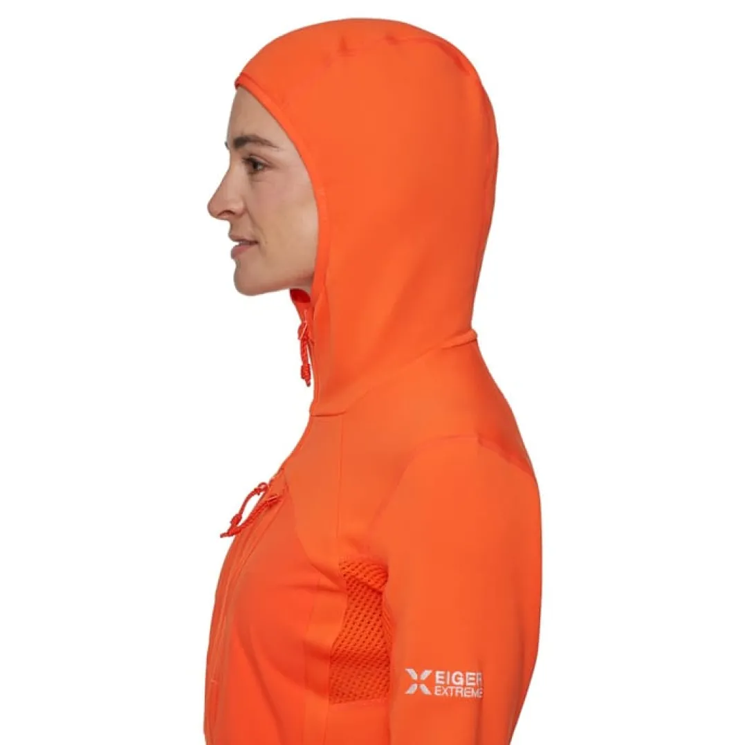 Mammut Eiger Nordwand Advanced Ml Hooded Jacket Women Eiger Orange