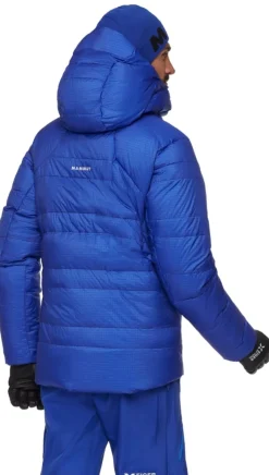Mammut Eiger Nordwand Advanced Down In Hooded Jacket Men Eiger Blue