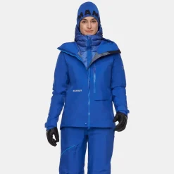 Mammut Eiger Nordwand Advanced Hs Hooded Jacket Women Eiger Blue
