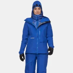 Mammut Eiger Nordwand Advanced Hs Hooded Jacket Women Eiger Blue