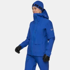 Mammut Eiger Nordwand Advanced Hs Hooded Jacket Women Eiger Blue