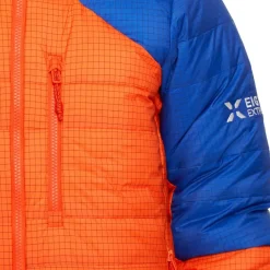 Mammut Eiger Nordwand Advanced Down In Hooded Jacket Women Eiger Orange-eiger Blue