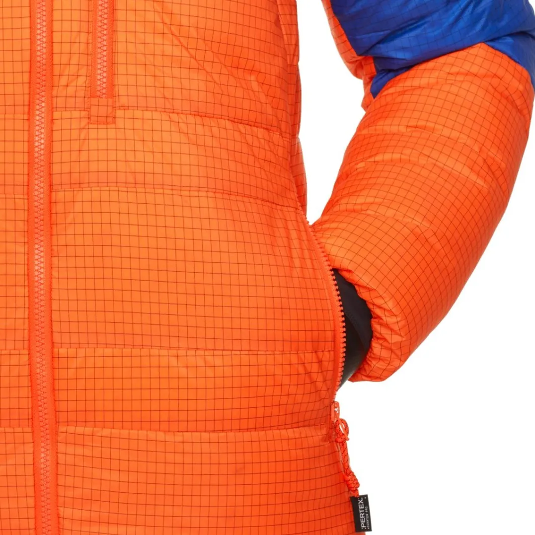 Mammut Eiger Nordwand Advanced Down In Hooded Jacket Women Eiger Orange-eiger Blue