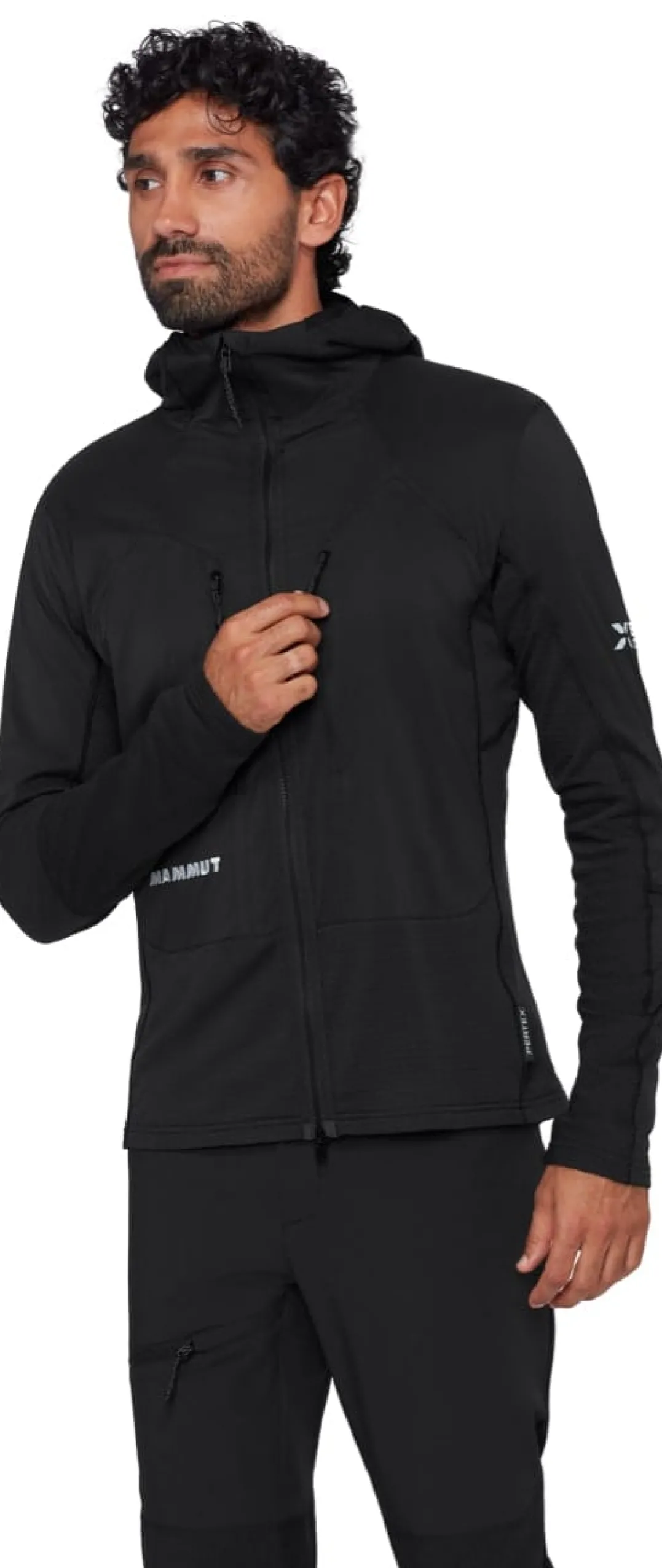 Mammut Eiger Nordwand IN Flex Air Hybrid Hooded Jacket Men Black