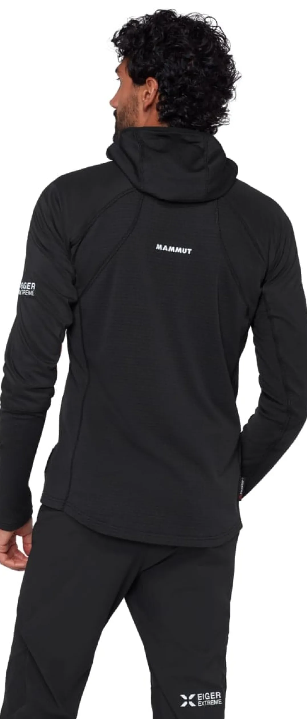 Mammut Eiger Nordwand IN Flex Air Hybrid Hooded Jacket Men Black
