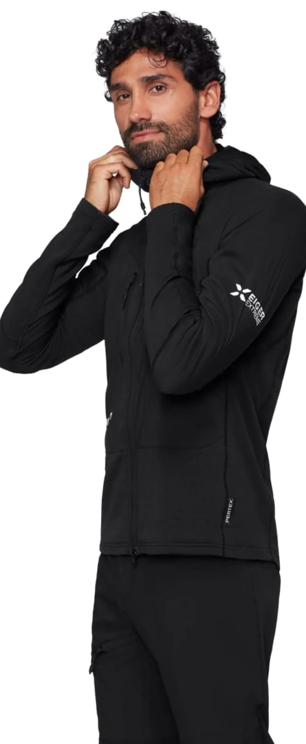 Mammut Eiger Nordwand IN Flex Air Hybrid Hooded Jacket Men Black