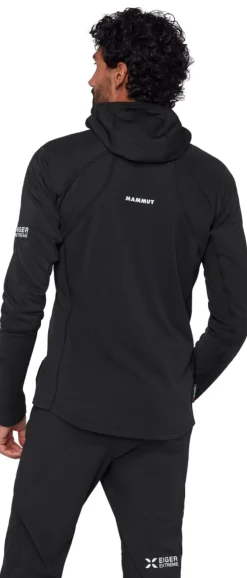 Mammut Eiger Nordwand IN Flex Air Hybrid Hooded Jacket Men Black