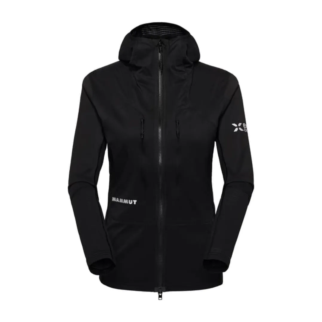 Mammut Eiger Nordwand IN Flex Air Hybrid Hooded Jacket Women Black