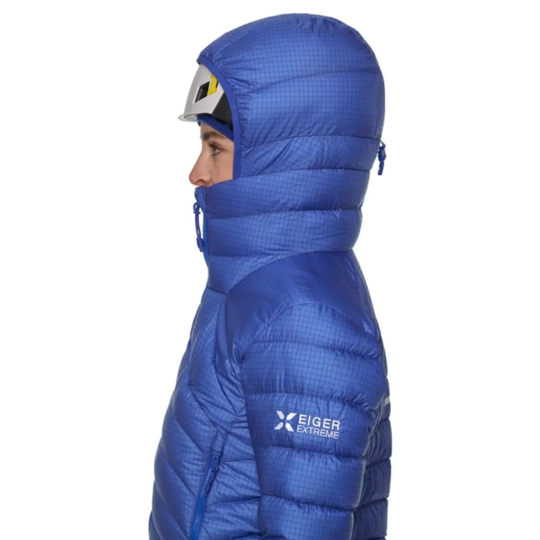 Mammut Eiger Nordwand Light Down IN Hooded Jacket Women Eiger Blue
