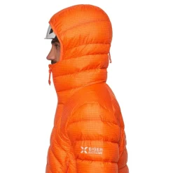Mammut Eiger Nordwand Light Down IN Hooded Jacket Men Eiger Orange