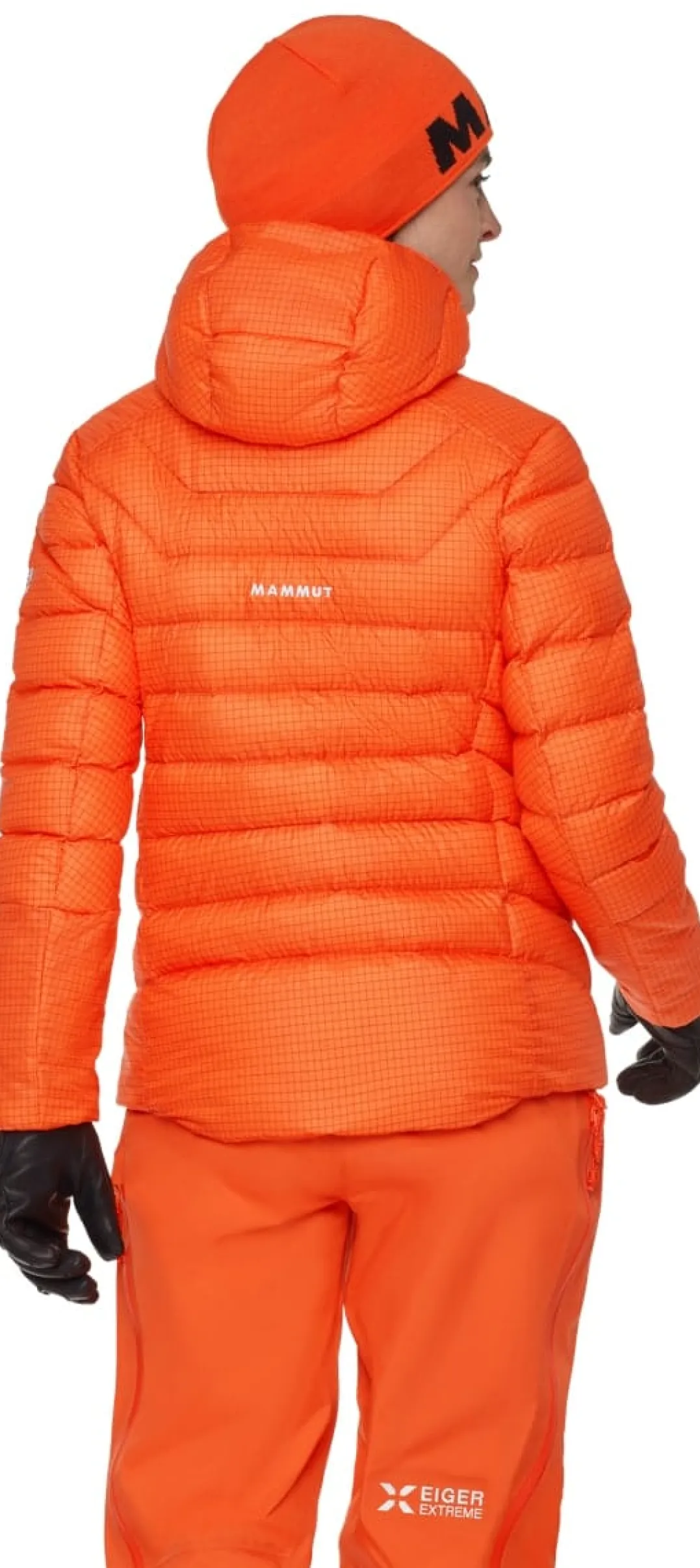 Mammut Eiger Nordwand Light Down IN Hooded Jacket Women Eiger Orange