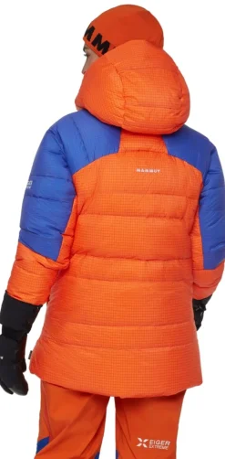 Mammut Eiger Nordwand Pro Down In Hooded Parka Women Eiger Orange-eiger Blue